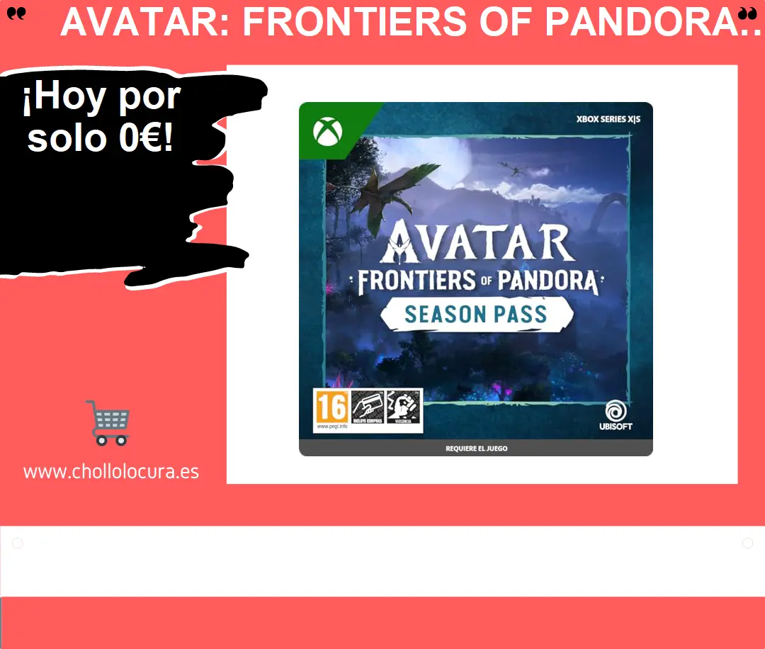 Descubre el mundo de Pandora con todo: Avatar: Frontiers of Pandora - Season Pass para Xbox Series X|S, ¡todo en un solo paquete!