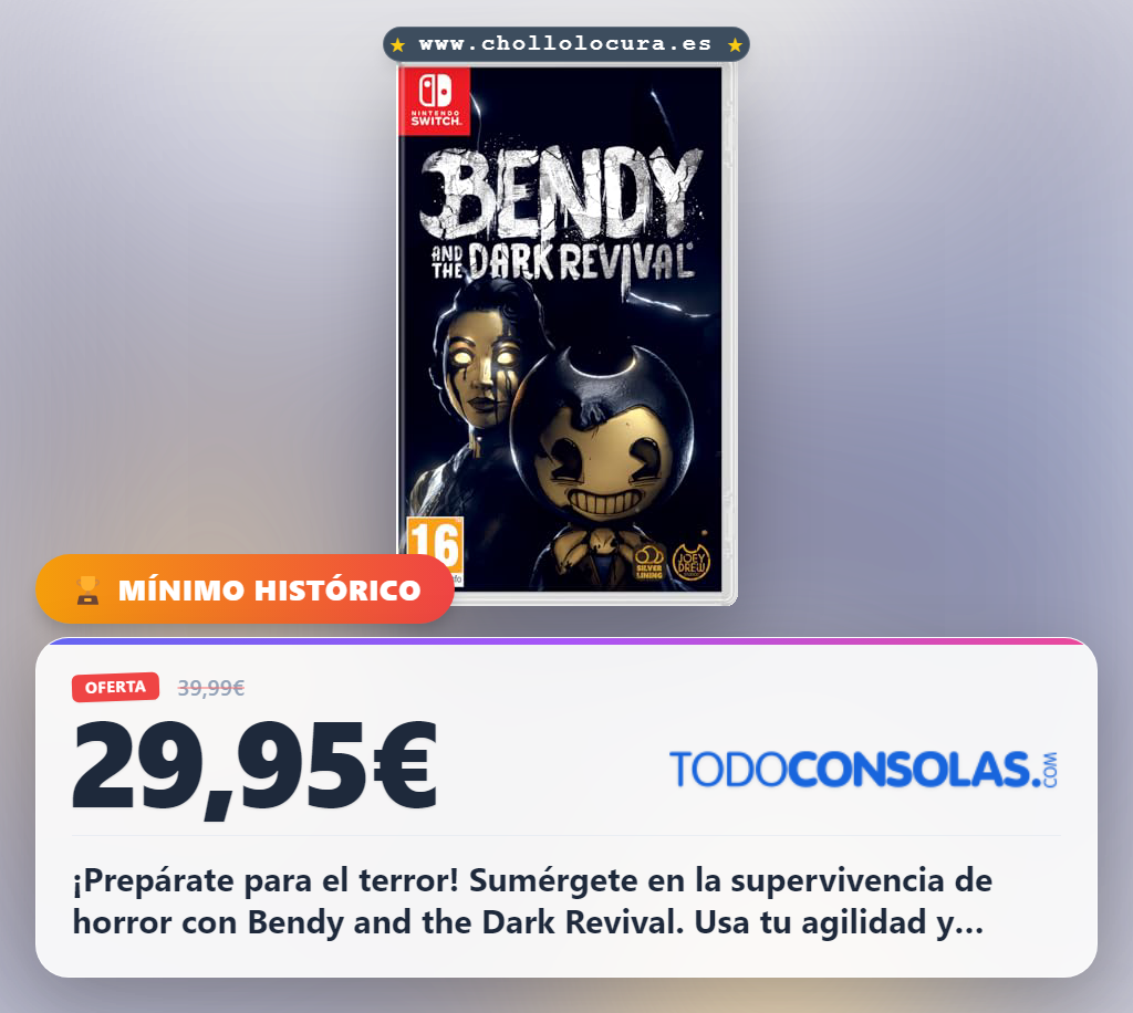 ¡Prepárate para el terror! Sumérgete en la supervivencia de horror con Bendy and the Dark Revival. Usa tu agilidad y estrategia para escapar de enemigos entintados. Descubre los secretos de Joey Drew Studios y domina nuevos poderes. ¡No te quedes fuera de esta secuela aterradora!