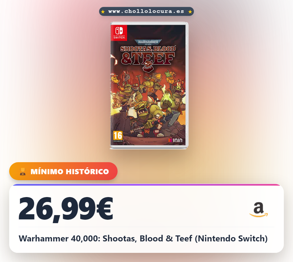 Warhammer 40,000: Shootas, Blood & Teef (Nintendo Switch)