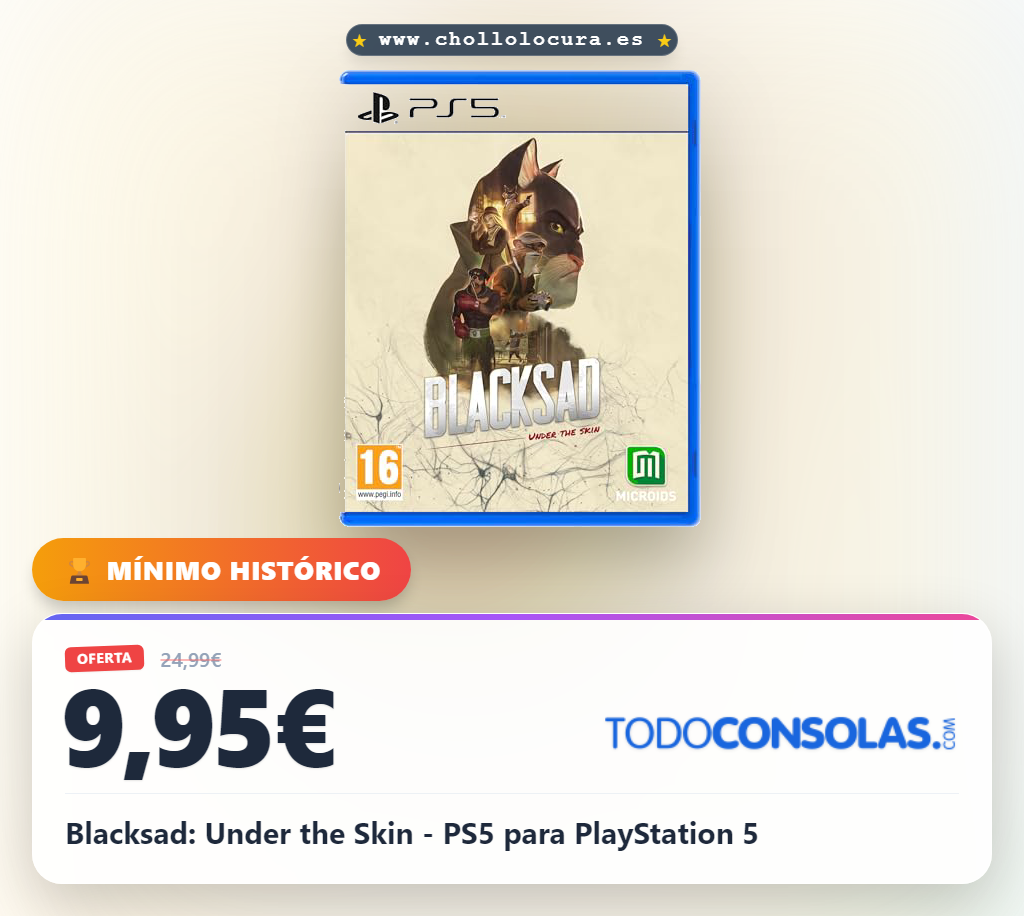 Blacksad: Under the Skin - PS5 para PlayStation 5