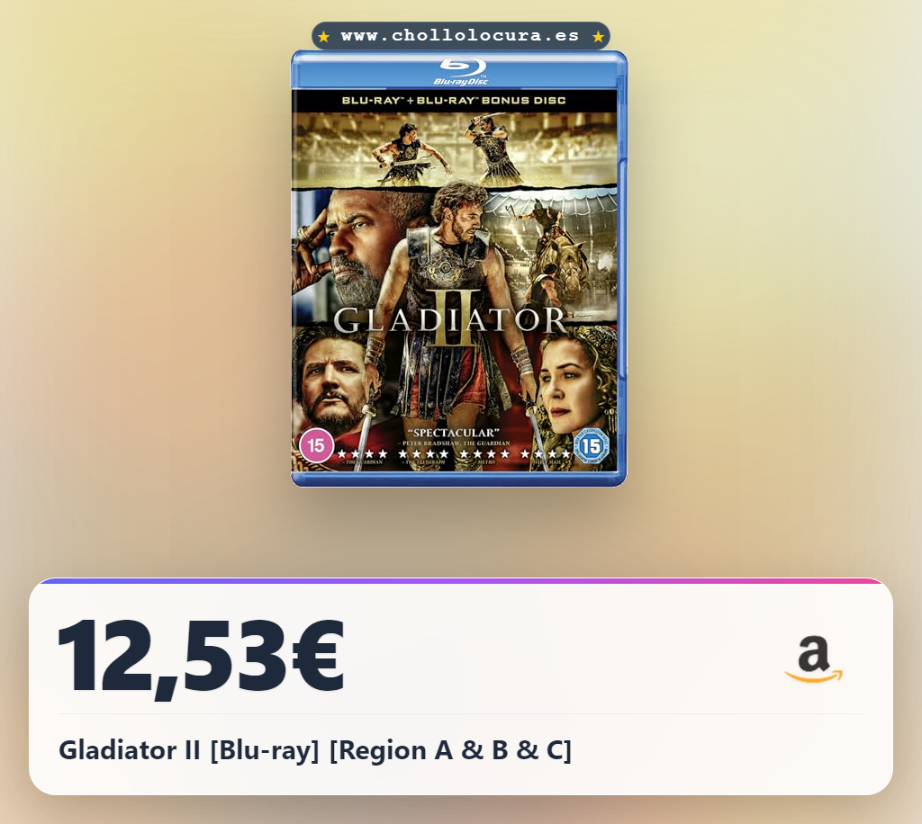 Gladiator II [Blu-ray] [Region A & B & C]