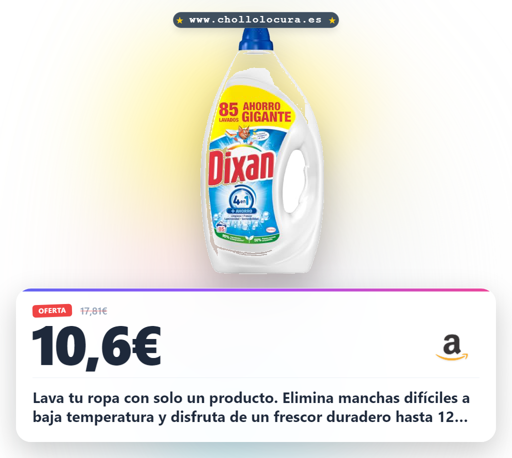 Aprovecha el detergente 4 en 1 para eliminar manchas y disfrutar de frescor duradero con fórmula sostenible