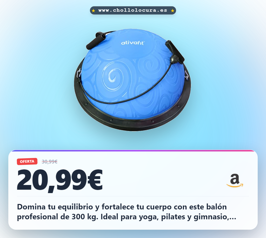 Encuentra el balón de equilibrio 300 kg antideslizante para yoga y pilates con bandas al mejor precio