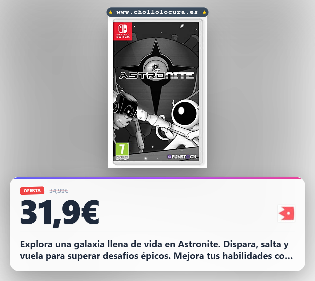 Aprovecha Astronite para Nintendo Switch y explora el espacio en 3D con gráficos impresionantes