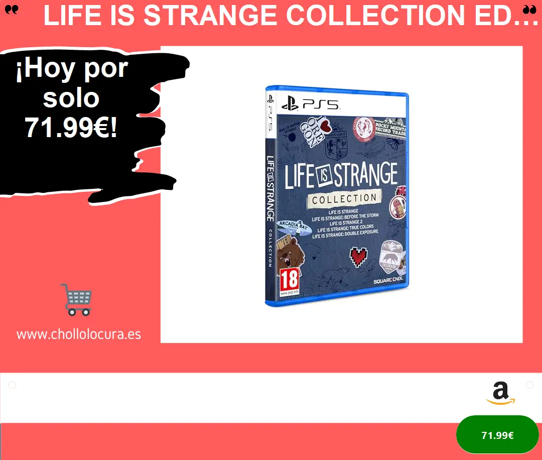 Colección completa de Life Is Strange para PS5