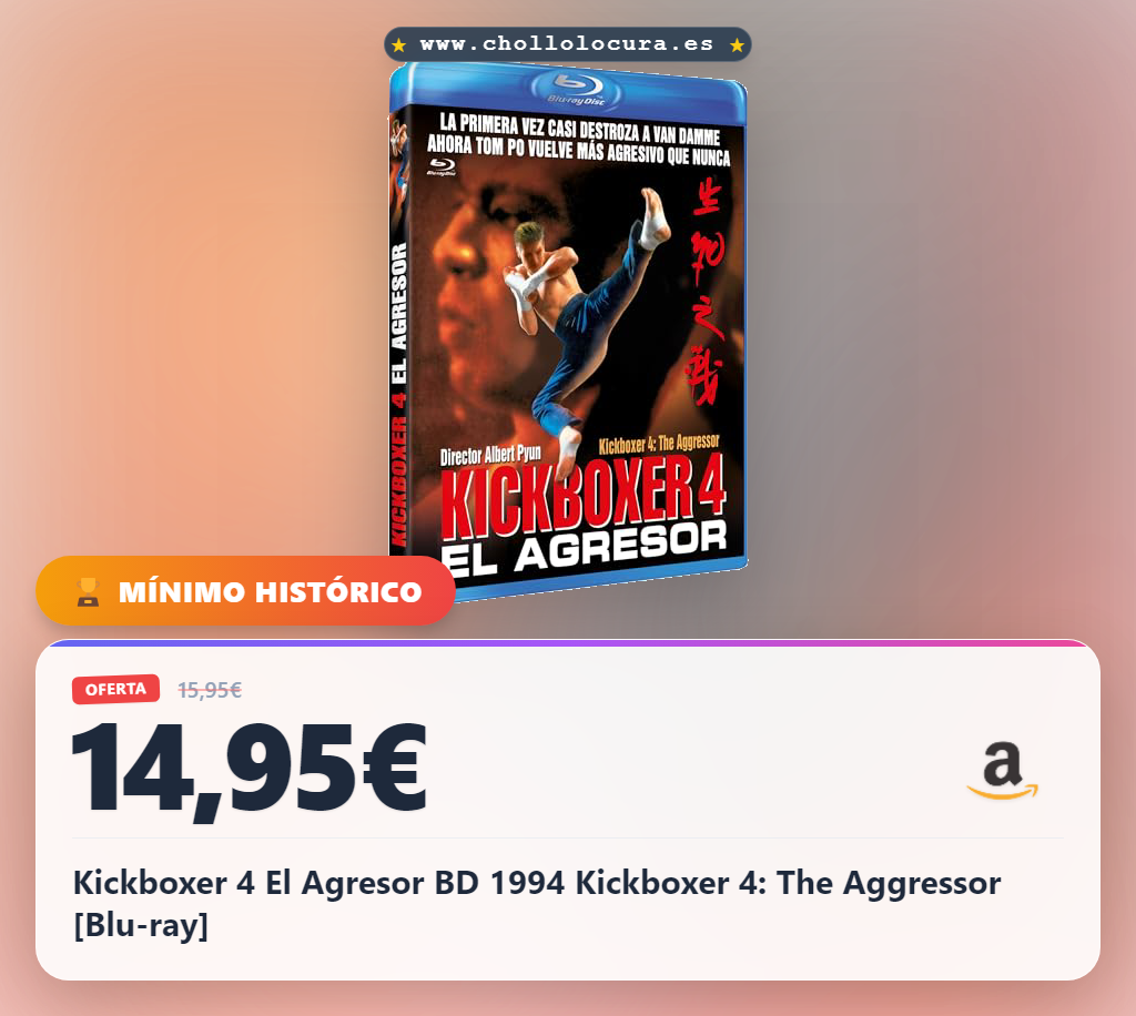 Kickboxer 4 El Agresor BD 1994 Kickboxer 4: The Aggressor [Blu-ray]