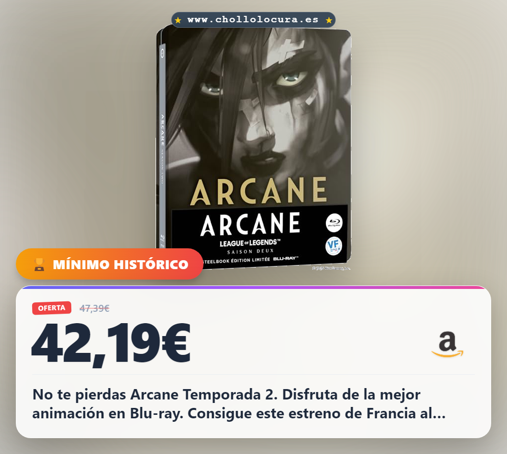 Encuentra Arcane: League of Legends - Temporada 2 en Blu-ray de Francia al mejor precio