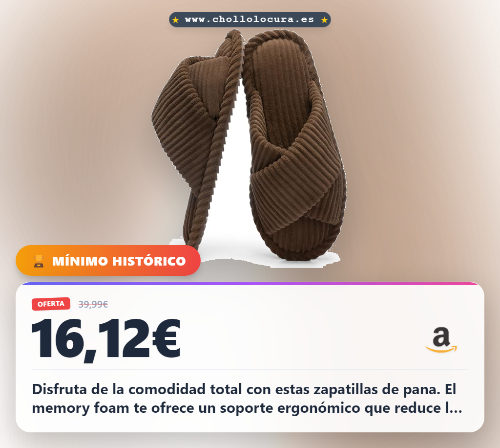 Descubre zapatillas de pana para mujer con memory foam y diseño minimalista a precio de chollo