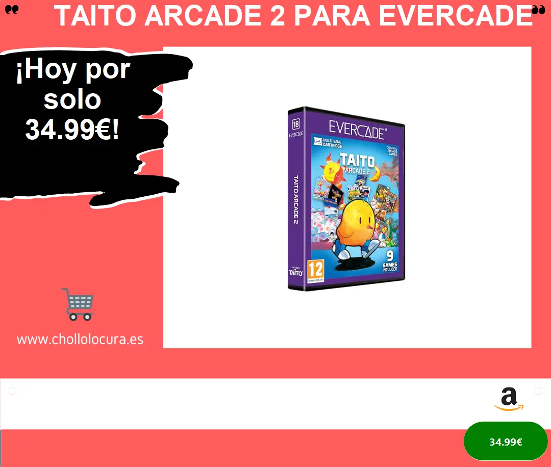 Taito Arcade 2 para Evercade