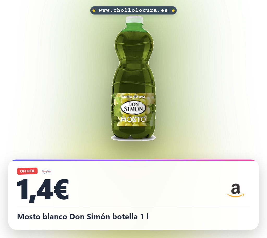 Mosto blanco Don Simón botella 1 l