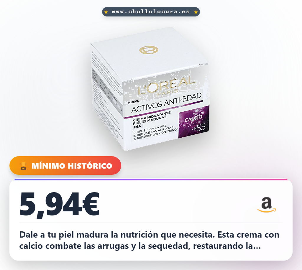 Aprovecha la crema nutritiva antiedad con calcio para pieles maduras y consigue firmeza y luminosidad 24h