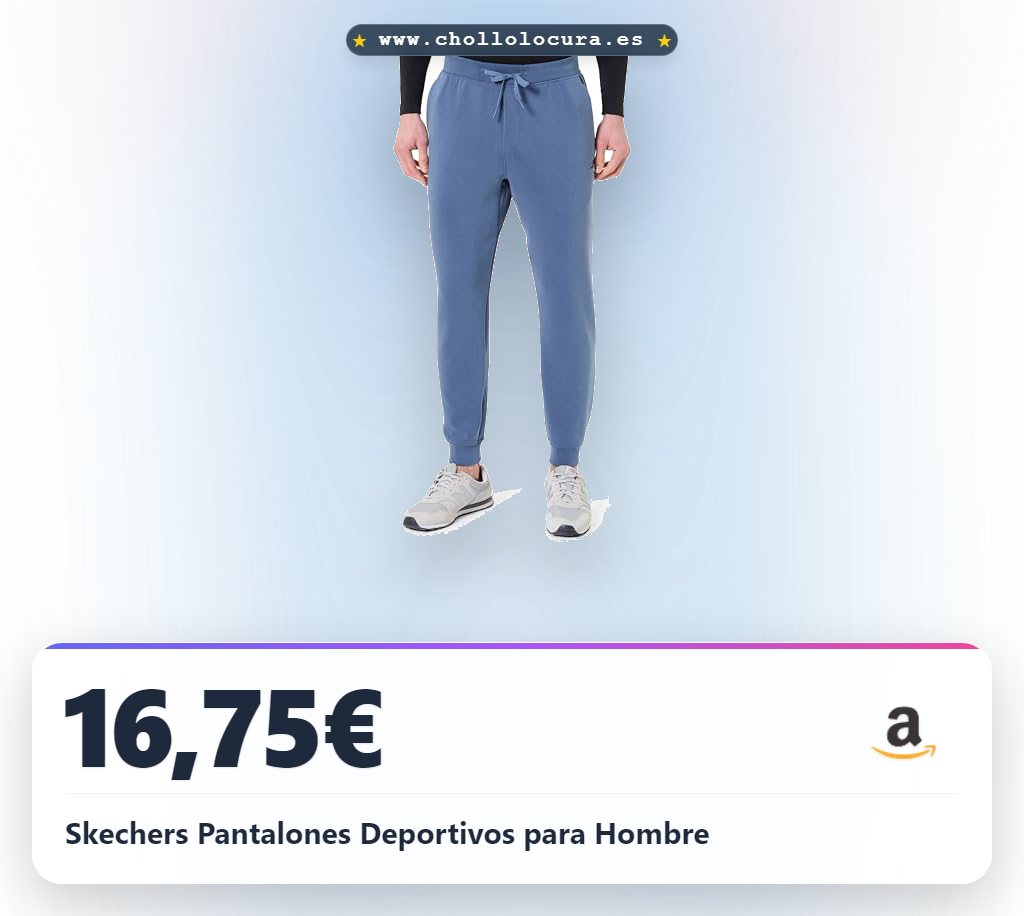 Skechers Pantalones Deportivos para Hombre