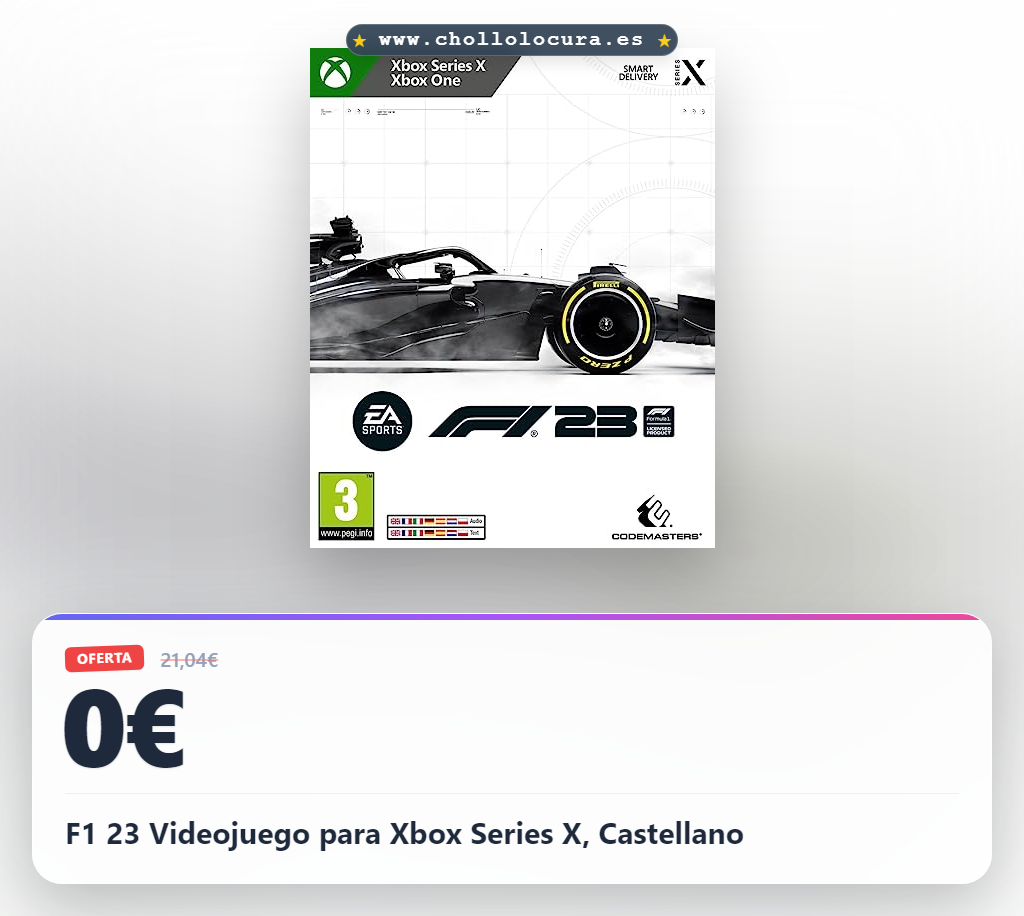 F1 23 Videojuego para Xbox Series X, Castellano