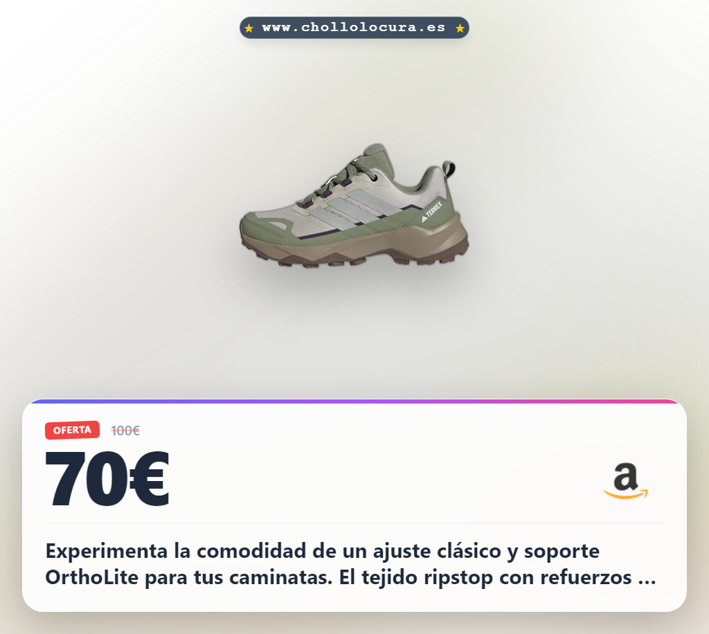 Experimenta la comodidad de un ajuste clásico y soporte OrthoLite para tus caminatas. El tejido ripstop con refuerzos te ofrece máxima durabilidad y protección. Disfruta de un calce perfecto y resistencia para explorar cualquier sendero.