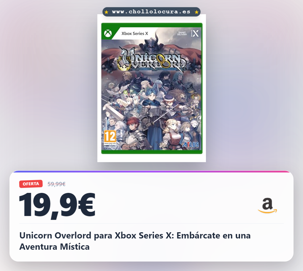Unicorn Overlord para Xbox Series X: Embárcate en una Aventura Mística