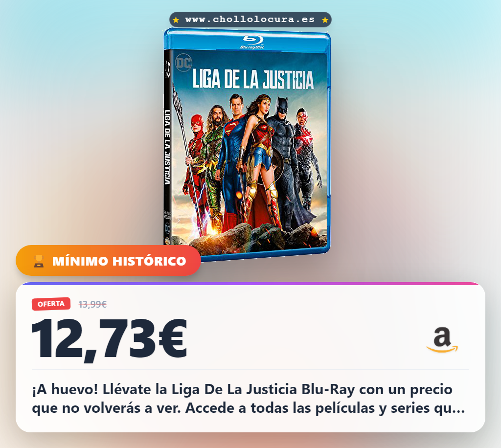 Encuentra la Liga De La Justicia Blu-Ray y disfruta de esta épica serie a precio de chollo