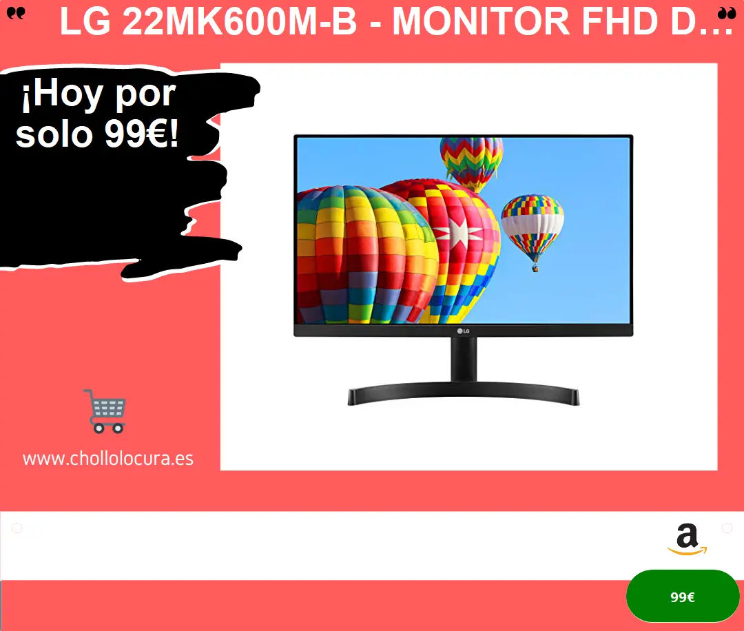 ¡Monitor IPS 21.5 con FreeSync y 72% NTSC: Experiencia inmersiva y sin parpadeos!