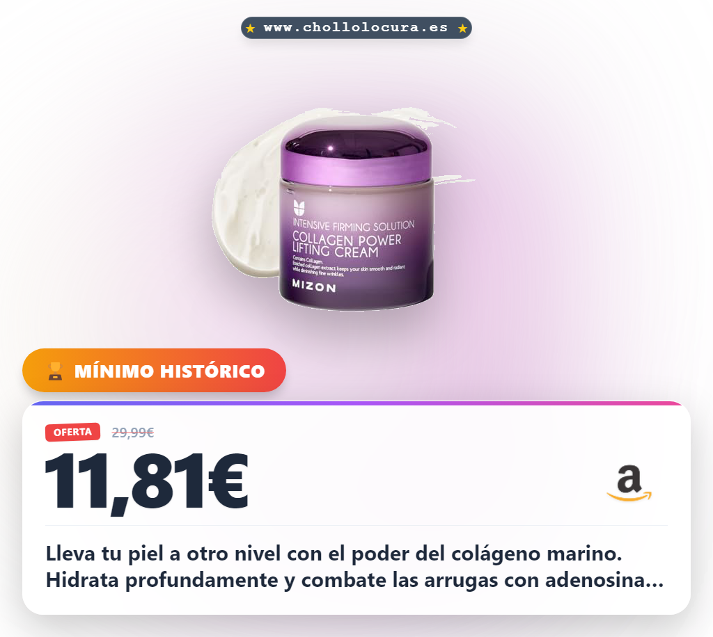Aprovecha esta crema de colágeno marino con 75% para disfrutar de una piel radiante y firme al mejor precio