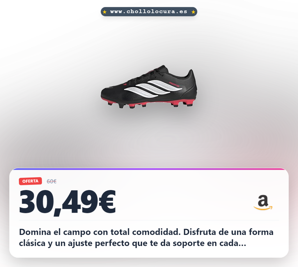 Domina el campo con total comodidad. Disfruta de una forma clásica y un ajuste perfecto que te da soporte en cada movimiento. Supe materiales sintéticos y suela antideslizante para un rendimiento increíble. El estilo que necesitas para jugar y ganar.