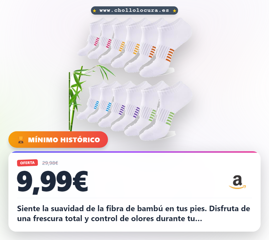 Encuentra calcetines running de bambú mujer transpirables con acolchado y control de olores en oferta