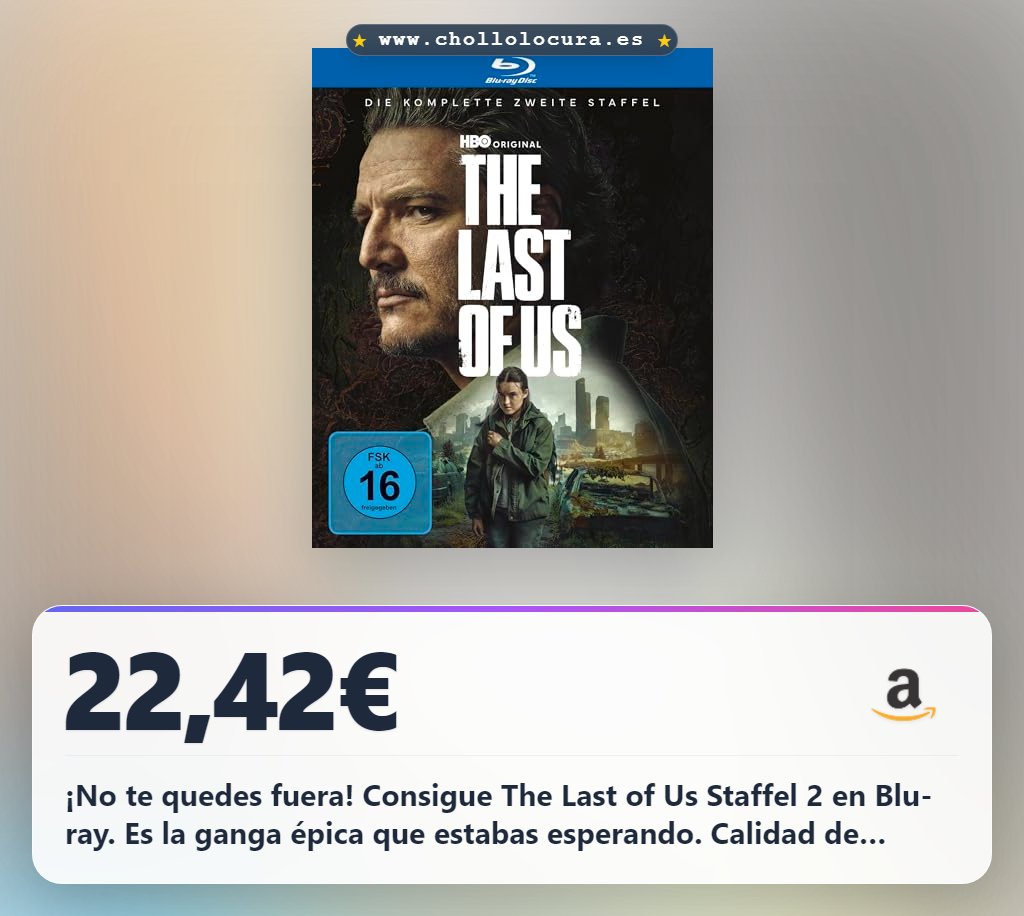 Disfruta The Last of Us Staffel 2 en Blu-ray de Alemania. Consigue esta serie imprescindible a precio de chollo.