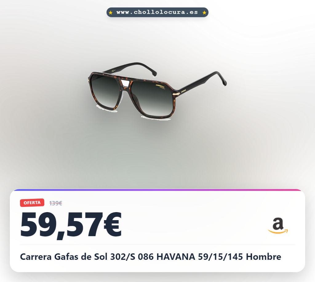 Carrera Gafas de Sol 302/S 086 HAVANA 59/15/145 Hombre