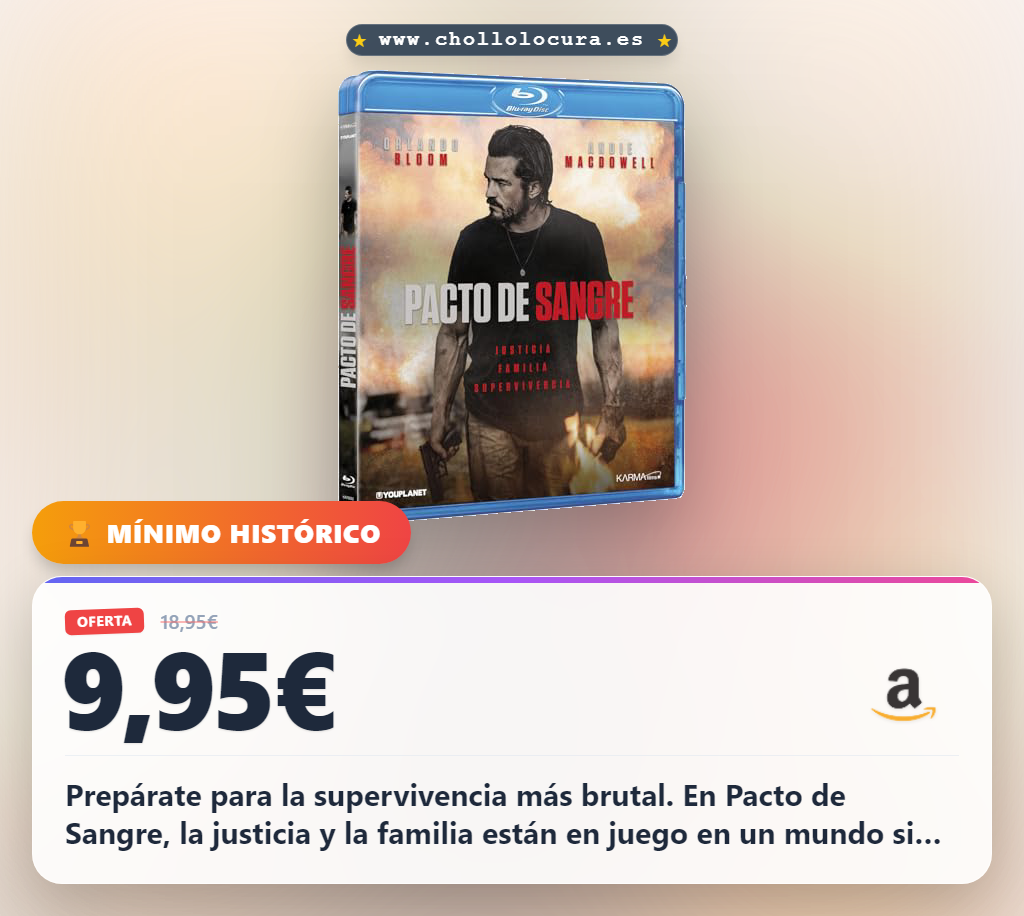 Obtén la historia intensa de supervivencia y justicia en Pacto de Sangre. Sumérgete en el lado más oscuro de la familia.