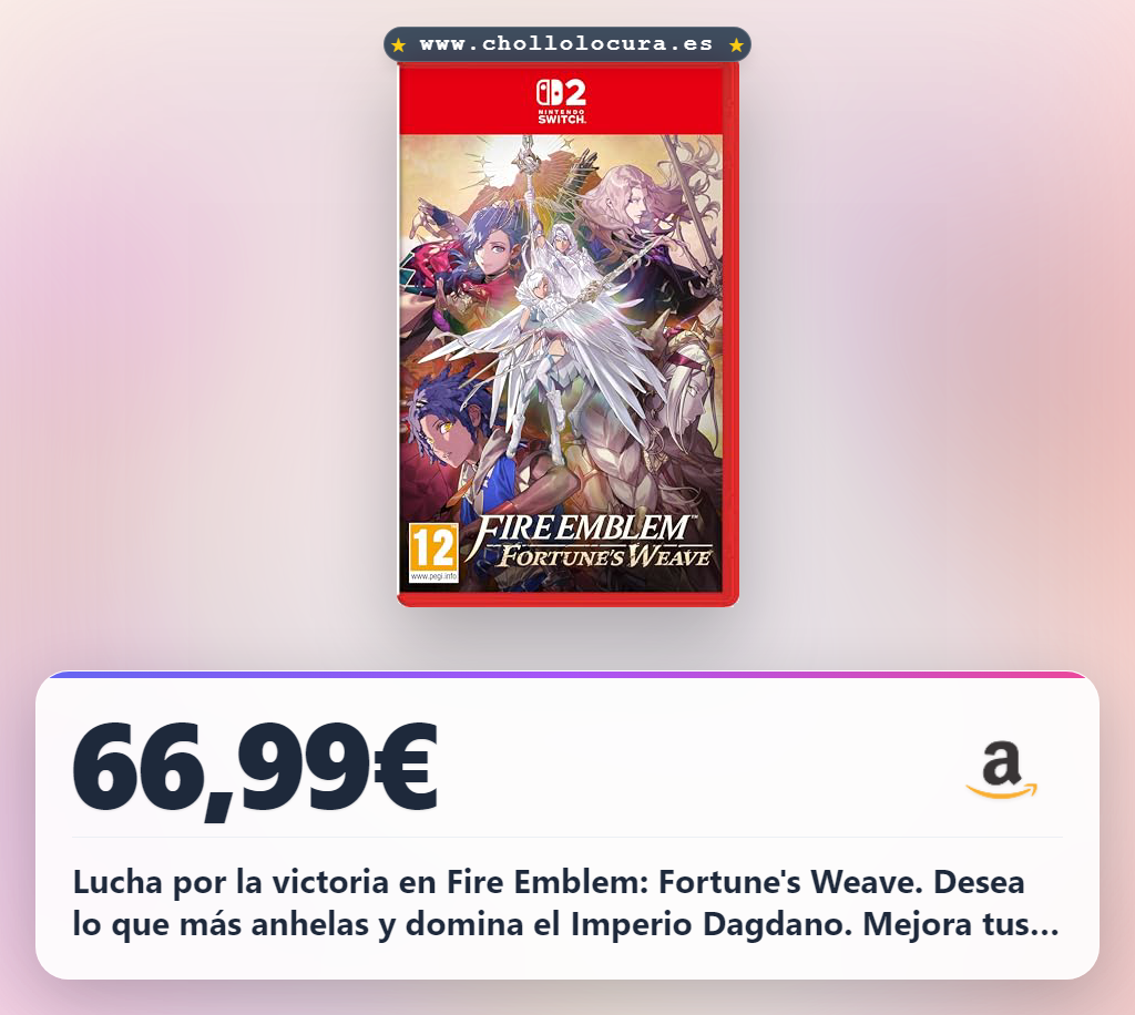 Aprovecha Fire Emblem Fortune's Weave para Nintendo Switch 2 y lucha por el deseo más ansiado en Dagsion