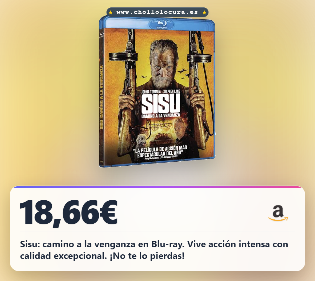 Sisu: camino a la venganza (BD) [Blu-ray]