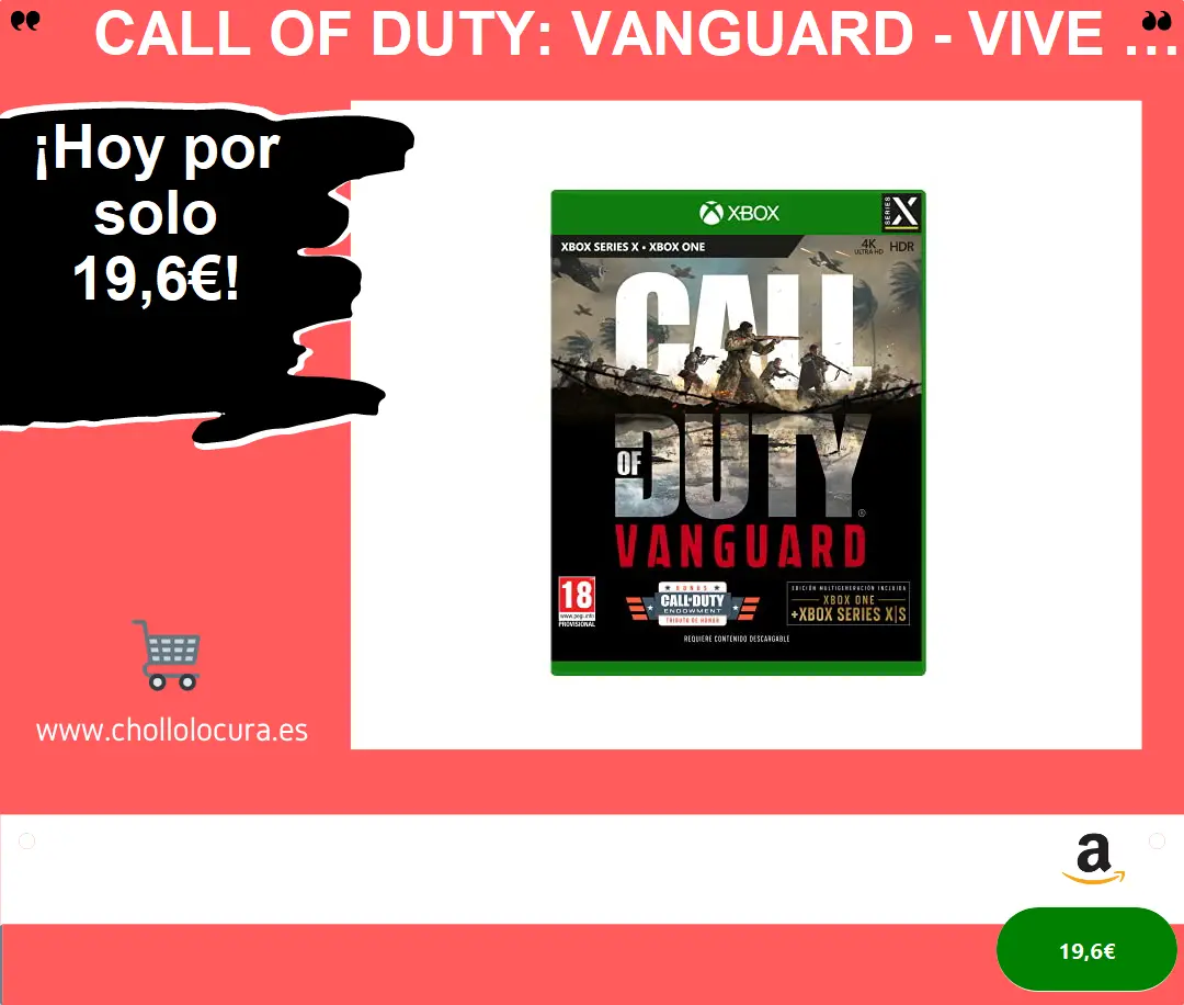 Call of Duty: Vanguard - Vive la Intensa Acción de la Segunda Guerra Mundial en Xbox Series X-S
