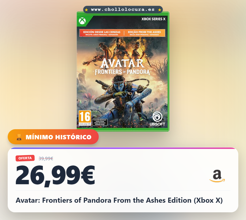 Avatar: Frontiers of Pandora From the Ashes Edition (Xbox X)