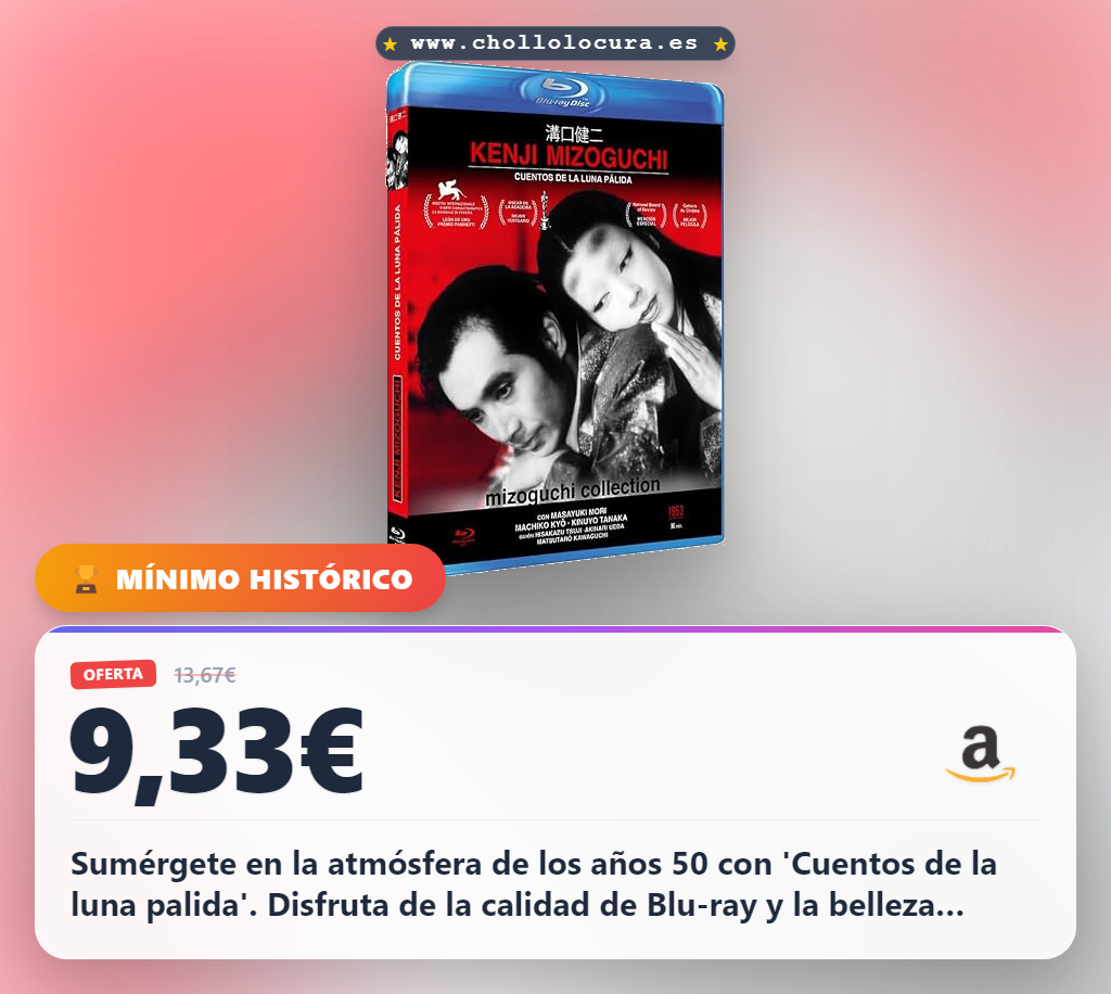 Encuentra Cuentos de la luna palida en Blu-ray 1953 B/N al mejor precio de cine clásico