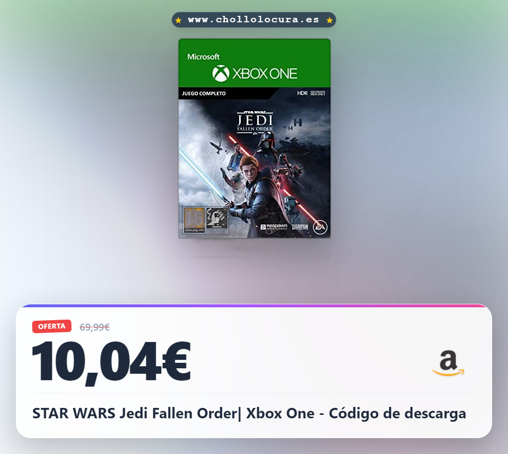 STAR WARS Jedi Fallen Order| Xbox One - Código de descarga