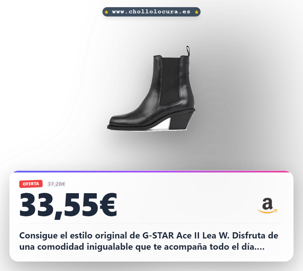 Llévate las zapatillas G-STAR Ace II Lea W: comodidad y estilo original en oferta histórica
