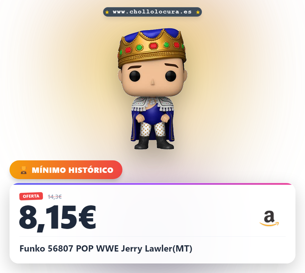 Funko 56807 POP WWE Jerry Lawler(MT)
