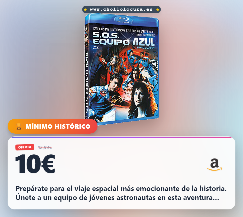 Encuentra el viaje espacial más emocionante de la historia en Blu-ray En Equipo Azul Space Camp 1986