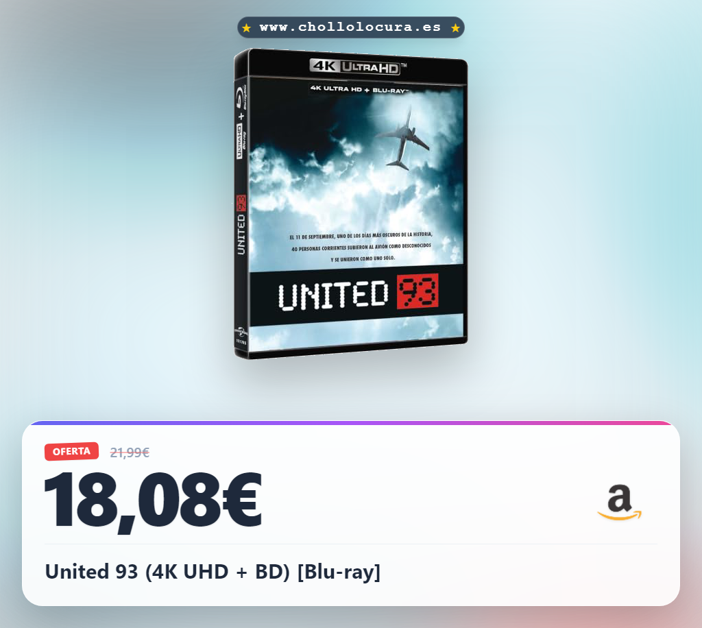 United 93 (4K UHD + BD) [Blu-ray]