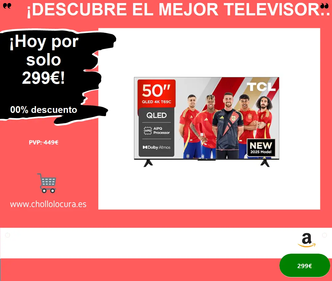 ¡Descubre el mejor televisor QLED 4K con HDR10+ y Dolby Vision para juegos sin latencia!