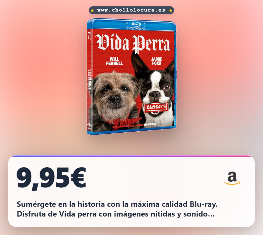 Disfruta la película Vida perra en Blu-ray al mejor precio de oferta y calidad garantizada