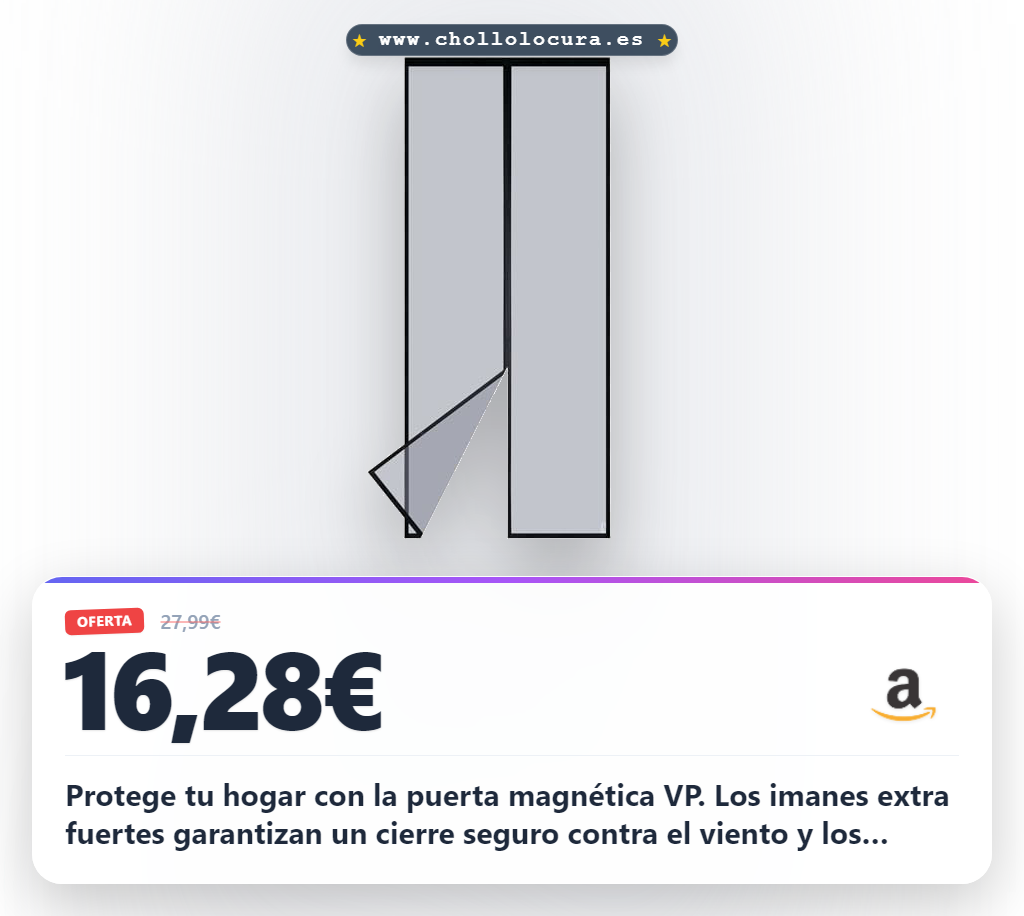 Encuentra puerta magnética Apalus VP antimosquitos de alta resistencia con cierre automático y material VP