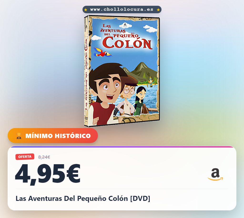 Las Aventuras Del Pequeño Colón [DVD]
