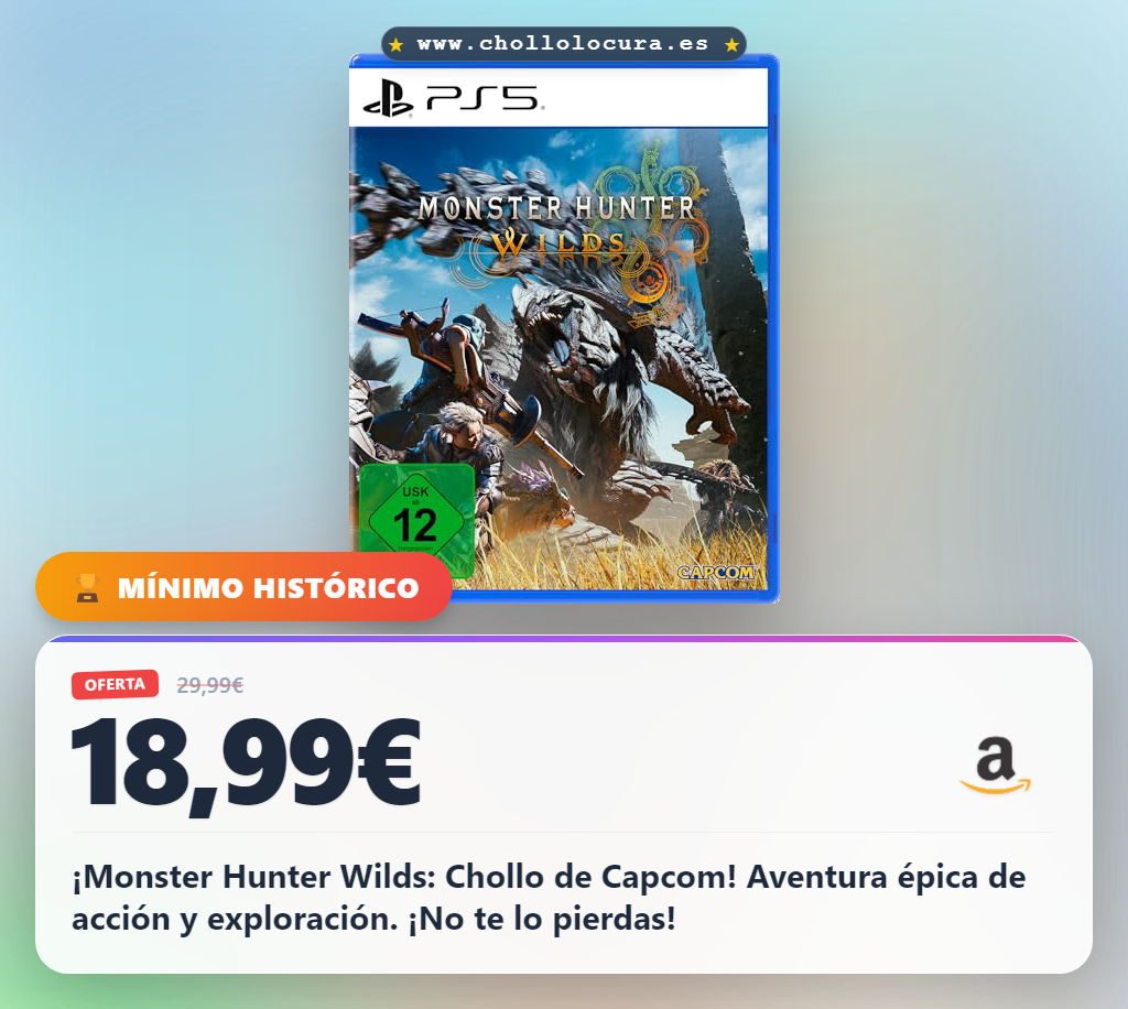 ¡Monster Hunter Wilds: ¡Chollo de Capcom! Aventura épica!