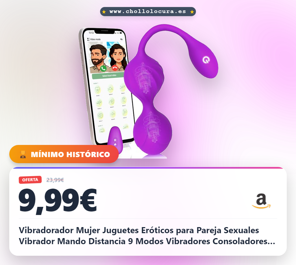 Vibradorador Mujer Juguetes Eróticos para Pareja Sexuales Vibrador Mando Distancia 9 Modos Vibradores Consoladores.. para Mujer con Vibración Vibradorador Clítoris Control Remoto APP Bolas Chinas(Uva)