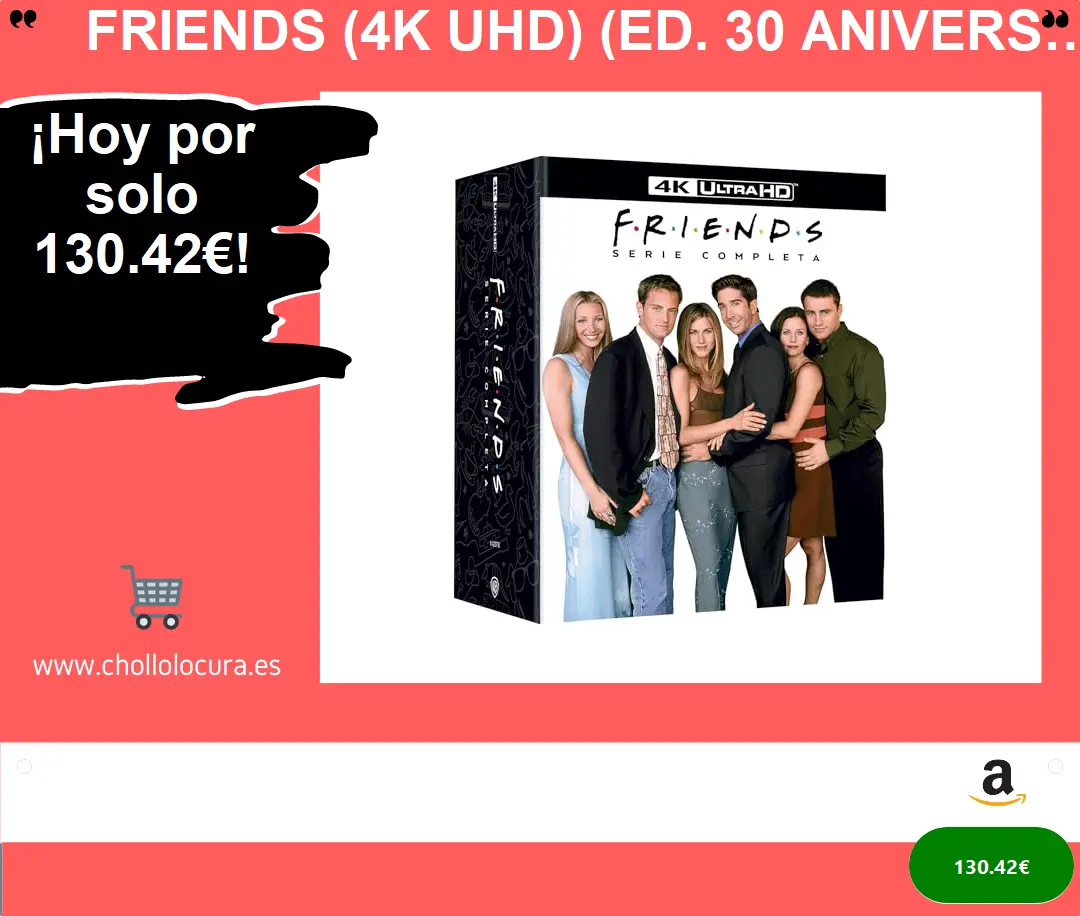 Friends en 4K UHD: Edición Especial de 30 Aniversario
