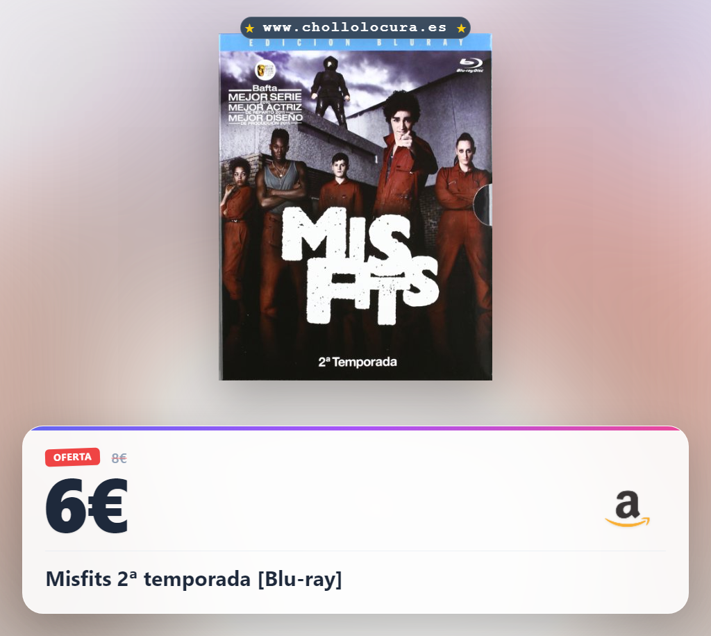 Misfits 2ª temporada [Blu-ray]