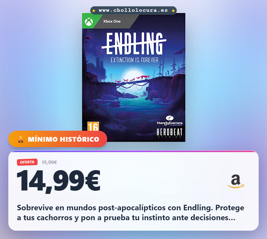 Descubre Endling - Extinction is Forever - Xbox One: Supervivencia en mundos destruidos al mejor precio