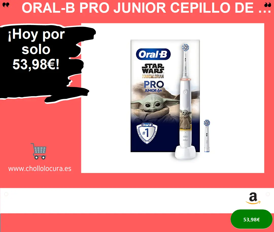 ¡Cepillo de dientes eléctrico para niños! Limpieza profesional con guía de cepillado 360°, 3 modos y suaves filamentos. Apto para >6 años