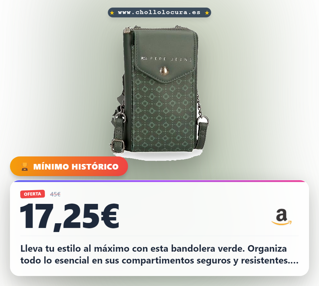 Lleva tu estilo al máximo con esta bandolera verde. Organiza todo lo esencial en sus compartimentos seguros y resistentes. Además, protege tus tarjetas con tecnología RFID. Un diseño práctico y elegante para tu día a día.