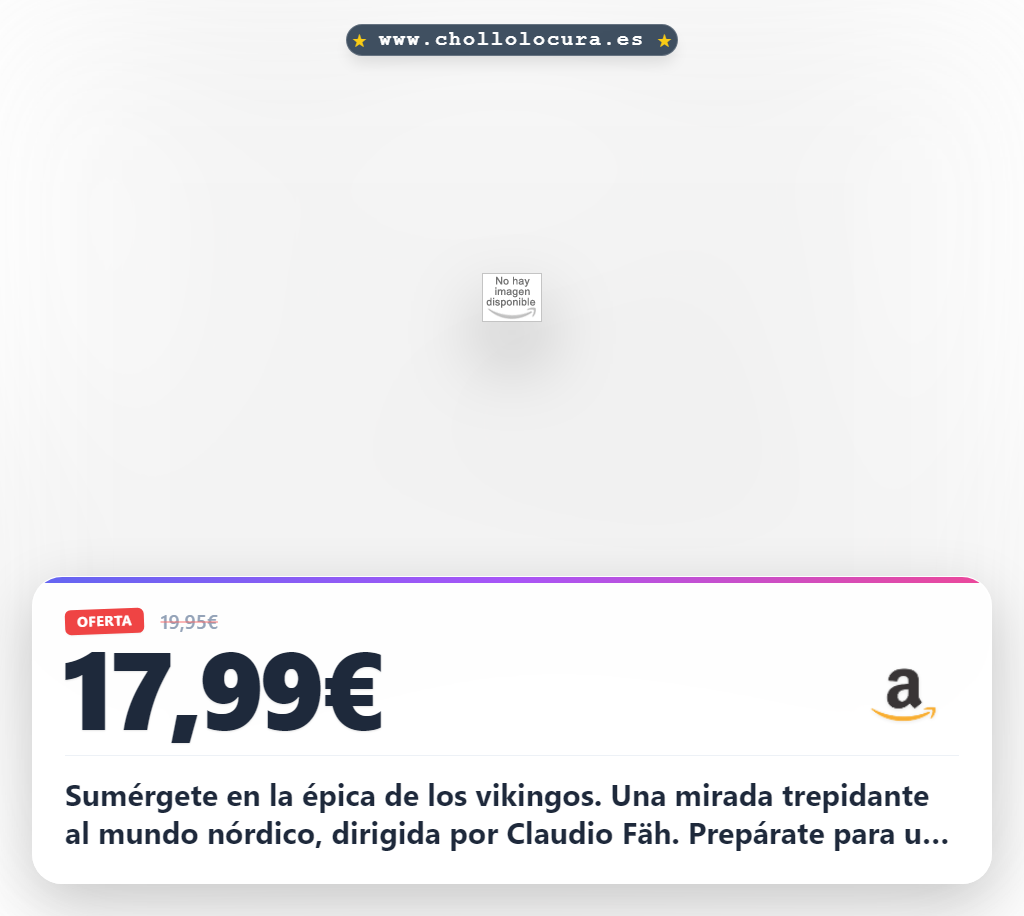 Consigue Northmen Los vikingos Blu-ray épico dirigido por Claudio Fahl a precio de chollo