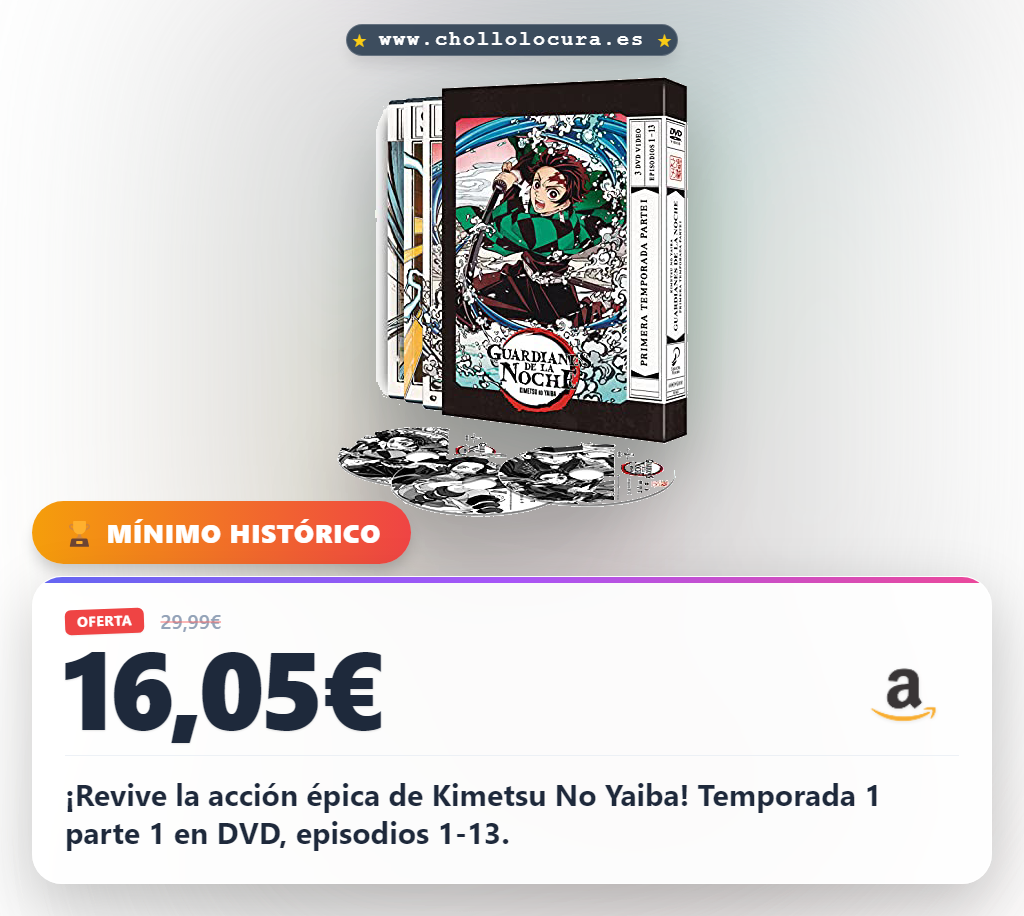 Guardianes de la noche: Kimetsu No Yaiba. Temporada 1 parte 1 episodios 1 a 13 [DVD]
